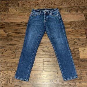 7 For All Mankind Josefina Skinny High Rise size 25